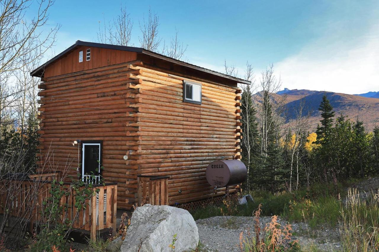 Denali Park View Family Log Cabin Kültér fotó