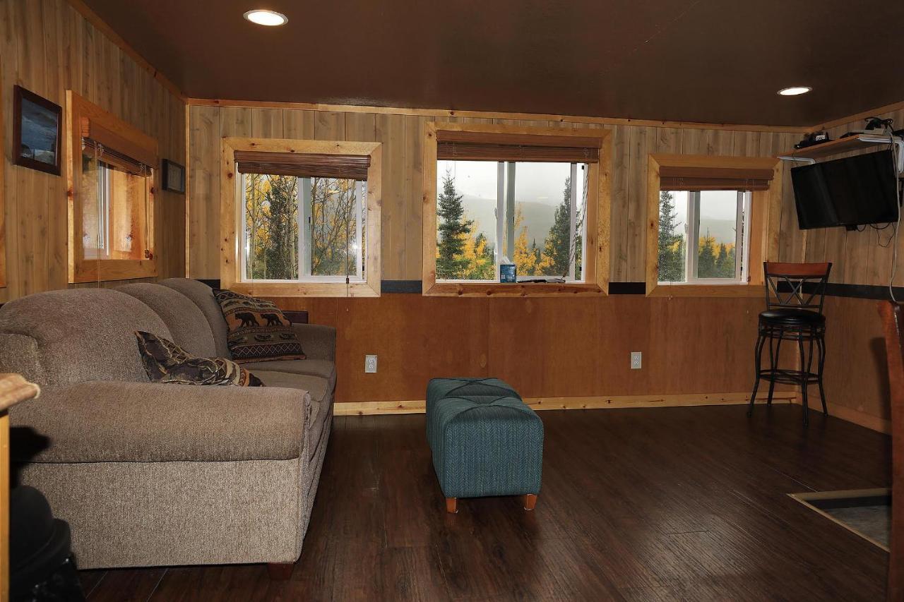 Denali Park View Family Log Cabin Kültér fotó