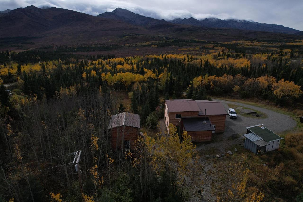 Denali Park View Family Log Cabin Kültér fotó